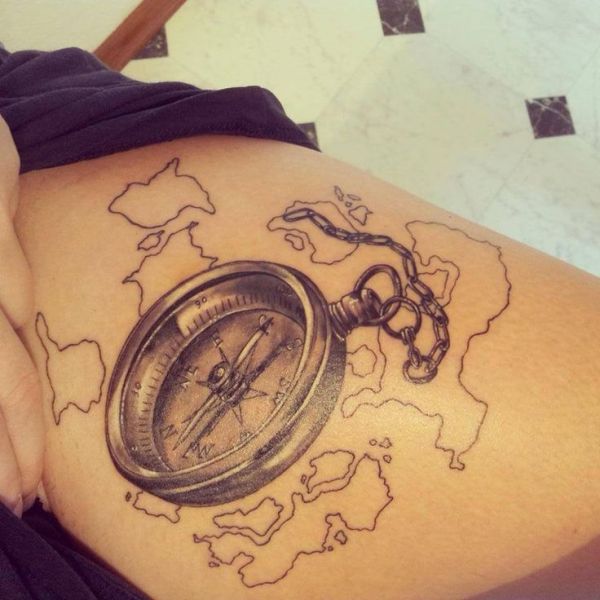 compass tatoo 1